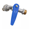 Het afsluitbare Blauwe Messing Bibcock van Hefboomlogo customization handle water irrigation