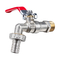 IBC Adapter Watertank 1/2&quot; Rood Handvat Water Tuin Messing Bibcock Klep Kraan Voor Irrigatie